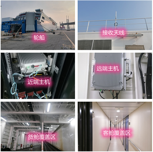  高密海上游轮轮船渔船覆盖案例